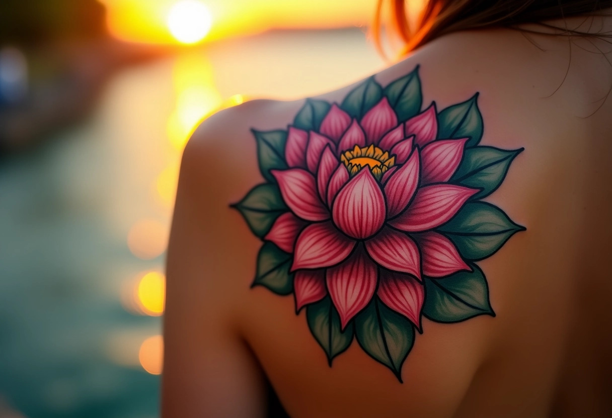 lotus tattoo