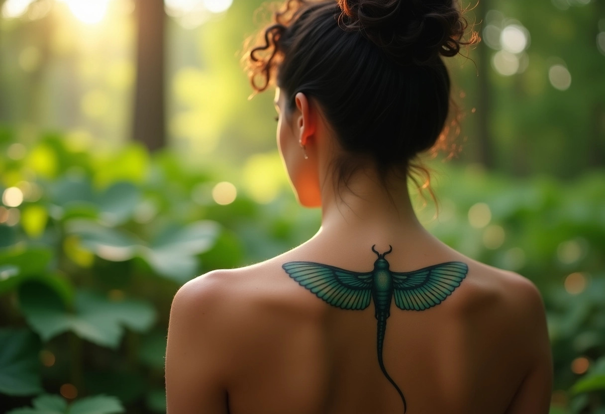 tatouage colibri