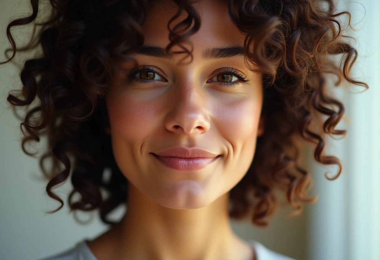 cheveux frisés